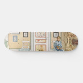 Jongen in de hoek (door Carl Larsson) Persoonlijk Skateboard (Horizontaal)