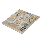 Jongen in de hoek (door Carl Larsson) Tegeltje (Zijkant)