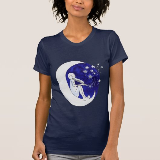 Jongen in de maan t-shirt (Voorkant)