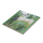 Jongen in de Meadow Tegeltje (Zijkant)