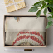  jongen in de sneeuw tissuepapier (Geschenk)