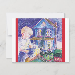 Jongen in de Speelgoed wereld