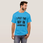 jongen in flamboyant t-shirt (Voorkant volledig)