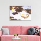 Jongen in Hassoc-boom door Jessie Willcox Smith Canvas Afdruk (Insitu (Woonkamer))