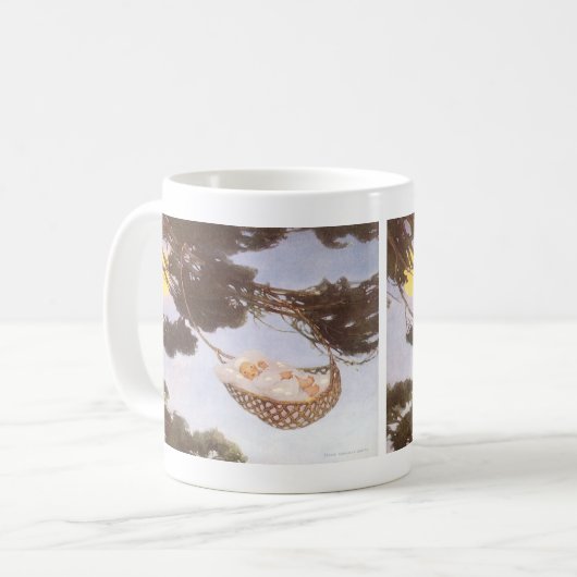 Jongen in Hassoc-boom door Jessie Willcox Smith Koffiemok (Voorkant links)