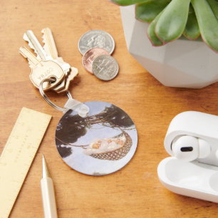 Jongen in Hassoc-boom door Jessie Willcox Smith Sleutelhanger