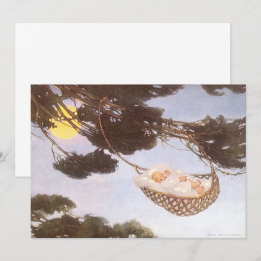 Jongen in Hassoc - Boom van Jessie Willcox Smith Kaart (Voorkant / Achterkant)