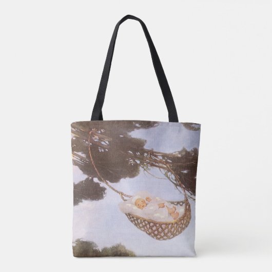 Jongen in Hassoc - Boom van Jessie Willcox Smith Tote Bag (Achterkant)