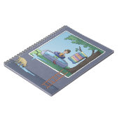 Jongen in het kinderbad Notitieboek (Linkerzijde)