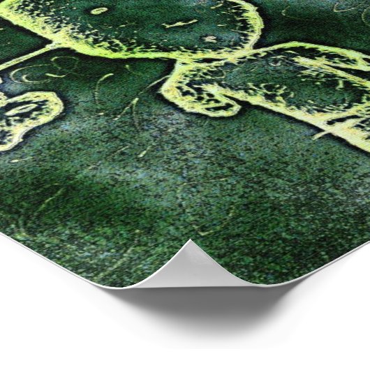 Jongen in het Poster van de zuiveringsinstallatie (Hoek)