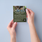 Jongen in Pet, Modelleraar, modelagent Flyer (Hand)