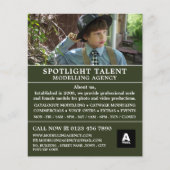 Jongen in Pet, Modelleraar, modelagent Flyer (Voorkant)