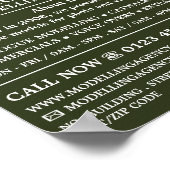 Jongen in Pet, Modelleraar, modelagent Poster (Hoek)