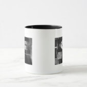 Jongen in Prayer Shawl tijdens Joods nieuwjaar Mok (Midden)