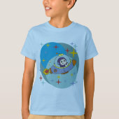 Jongen in Space Ship Tshirts en Gifts (Voorkant)