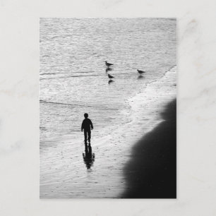 Jongen in Surf Briefkaart