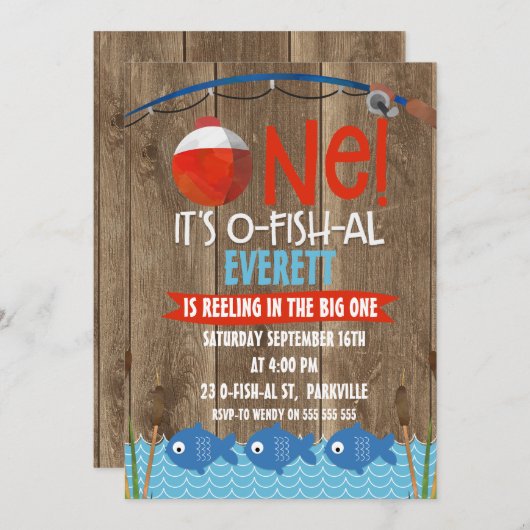 Jongen is de eerste uitnodiging van de eerste verj (Voorkant / Achterkant)