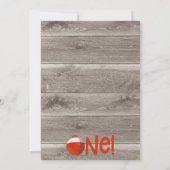 Jongen is zijn eerste uitnodiging van de eerste da (Achterkant)