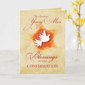 Jongen, jong Man, bevestiging gefeliciteerd Kaart (Gele Bloem)