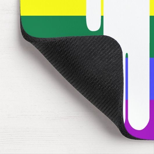 Jongen + Jongen Rainbow Mousepad Muismat (Hoek)