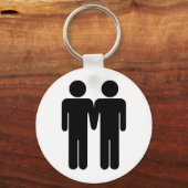 Jongen + Jongen Sleutelhanger (Voorkant)