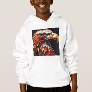 Jongen Kinder Pullover Print Eagle Hoodies