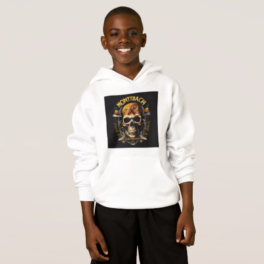 Jongen Kinder Pullover Print Sjabloon Hoodies (Voorkant volledig)