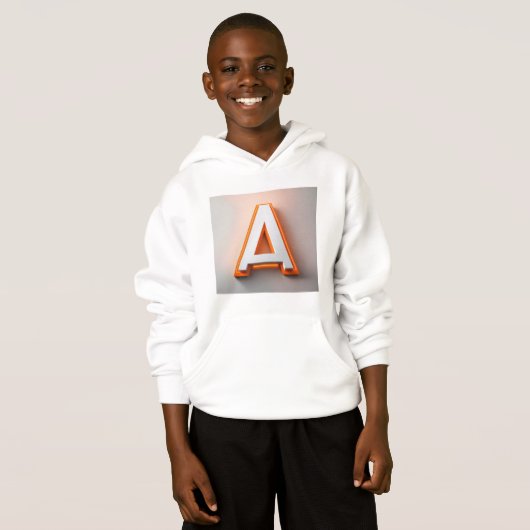 Jongen Kinder Pullover Print Sjabloon Hoodies (Voorkant volledig)