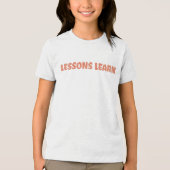 Jongen/Kinderen Energie Flow Lessen Leren T Shirt  (Voorkant)