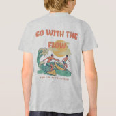 Jongen/Kinderen Energie Flow Lessen Leren T Shirt  (Achterkant)
