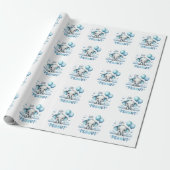 Jongen Kleine Pinda Cadeaupapier (Uitgerold)