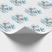 Jongen Kleine Pinda Cadeaupapier (Hoek)