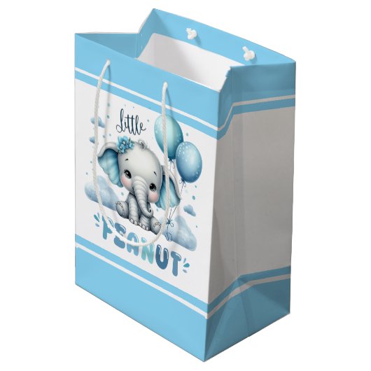 Jongen Kleine Pinda Medium Cadeauzakje (Achterkant Gekanteld)