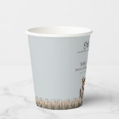 Jongen! Laat de Wilde Rumpus beginnen | BABY SHOWE Papieren Bekers (Voorkant)