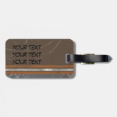 Jongen Label met Basketball Bag Bagagelabel (Achterkant horizontaal)