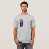 Jongen leder Medallion T-shirt (Voorkant volledig)