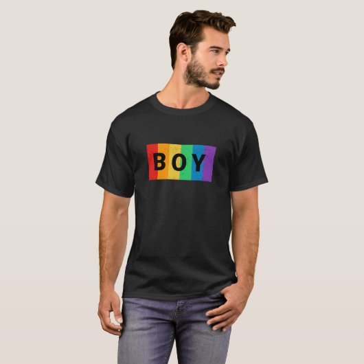 Jongen LHBT T-shirt (Voorkant volledig)