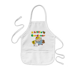 Jongen Little Gardener Tshirts en Gifts Kinder Schort