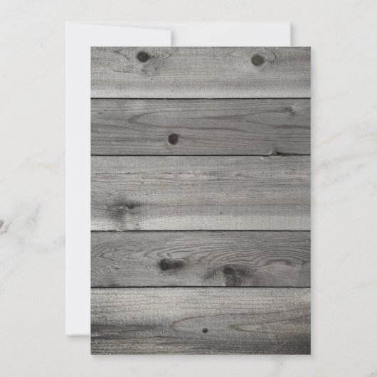 Jongen Little Pumpkin Rustic Herfst Baby shower Kaart (Achterkant)