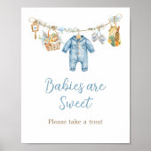 Jongen Lokaal Opgegroeide Baby's zijn Schattig Bor Poster (Voorkant)