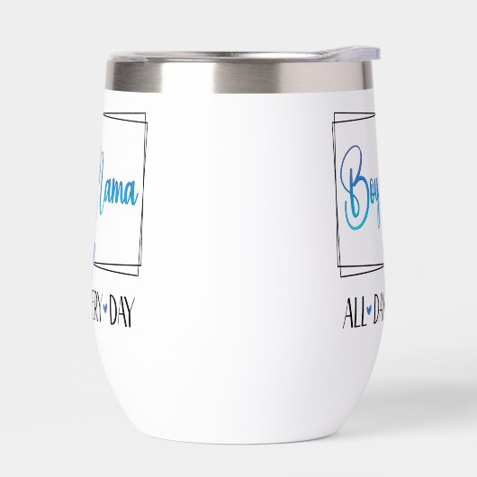 Jongen Mama elke dag de hele dag (Links)