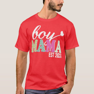 jongen Mama Est 2024 T-shirt