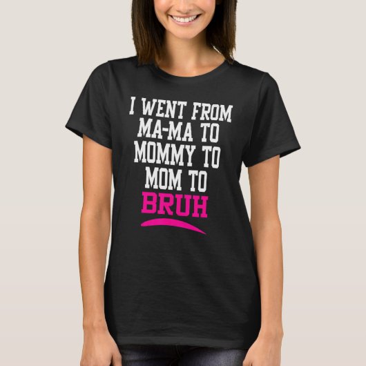 Jongen mama leven dat ik van mama naar mama ging.. t-shirt (Voorkant)