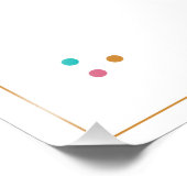 Jongen Meisje Cake Geslacht Onthullen Voorspelling Foto Afdruk (Hoek)