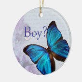Jongen/Meisje Spinner Keramisch Ornament (Links)