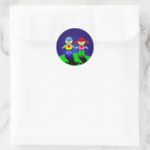 JONGEN & MEISJE STICKER (Tas)