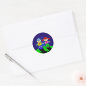 JONGEN & MEISJE STICKER (Envelop)
