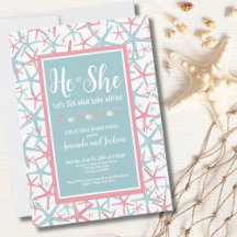 Jongen Meisje Strand Hij Ze Zomer Geslacht Onthull