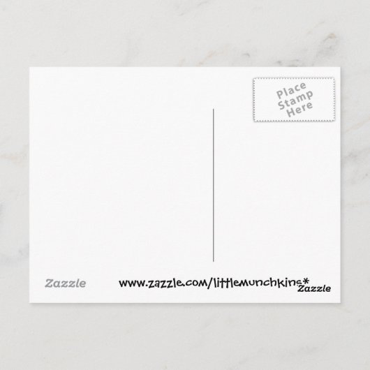 Jongen-meisje tweeling op verjaardagstaart briefka briefkaart (Achterkant)