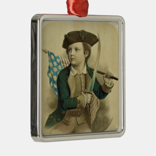  Jongen met Amerikaanse vlag en Ornament Saber (Rechts)